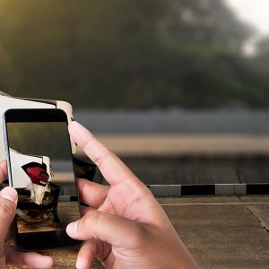 Hit-and-Run Cases, accident on street damaged automobiles take photo car crash accident for insurance