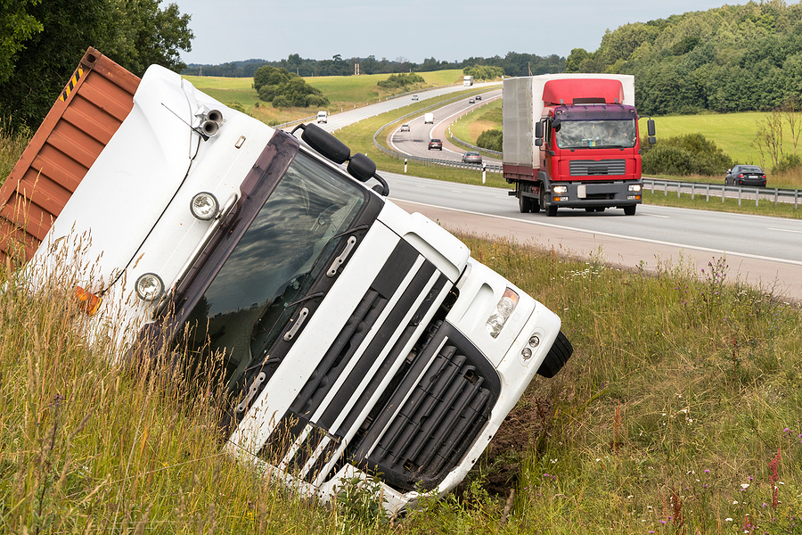 delivery truck accident